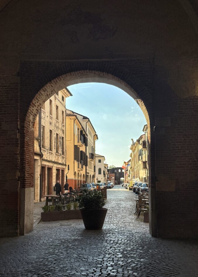 Castelfranco Veneto on a road trip from Venice
