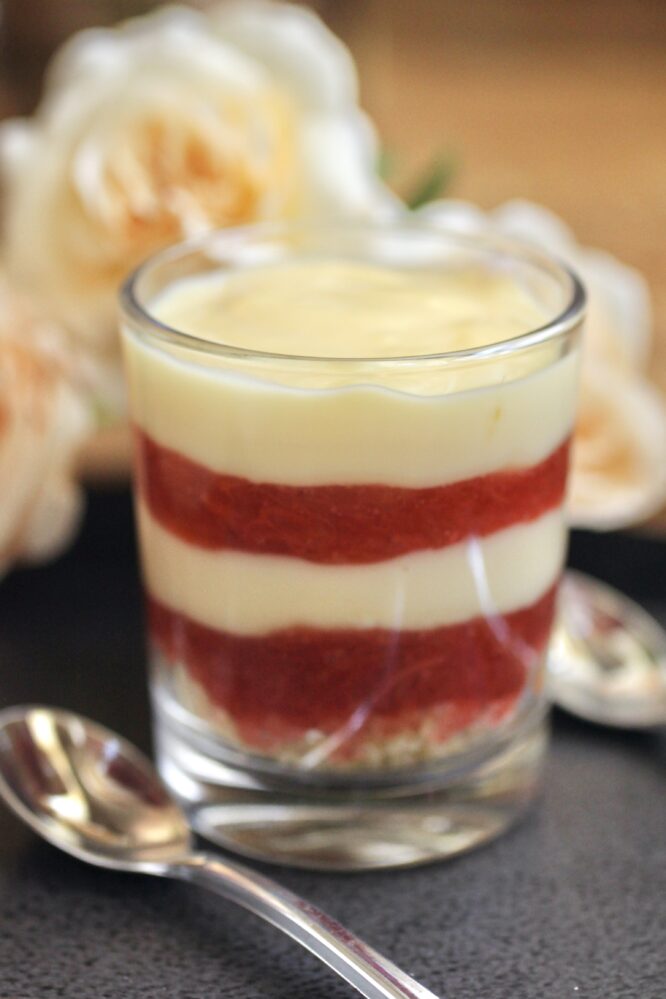 rhubarb trifle