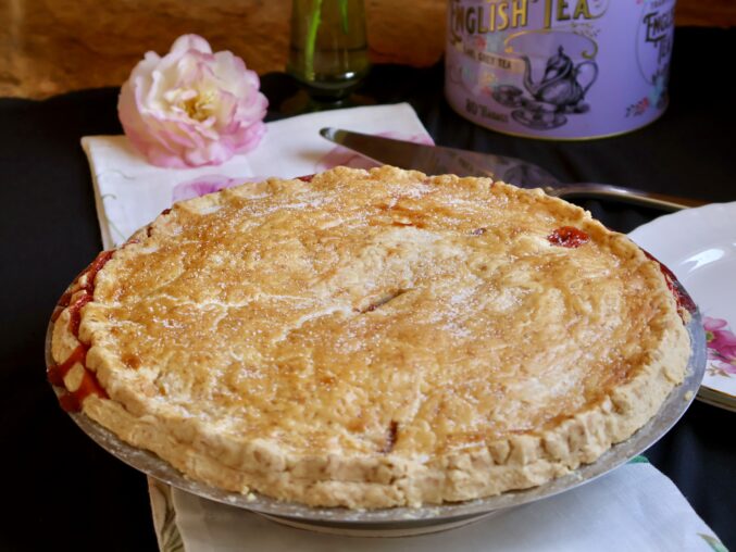 strawberry rhubarb pie
