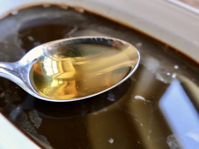 adding Amaretto to espresso coffee