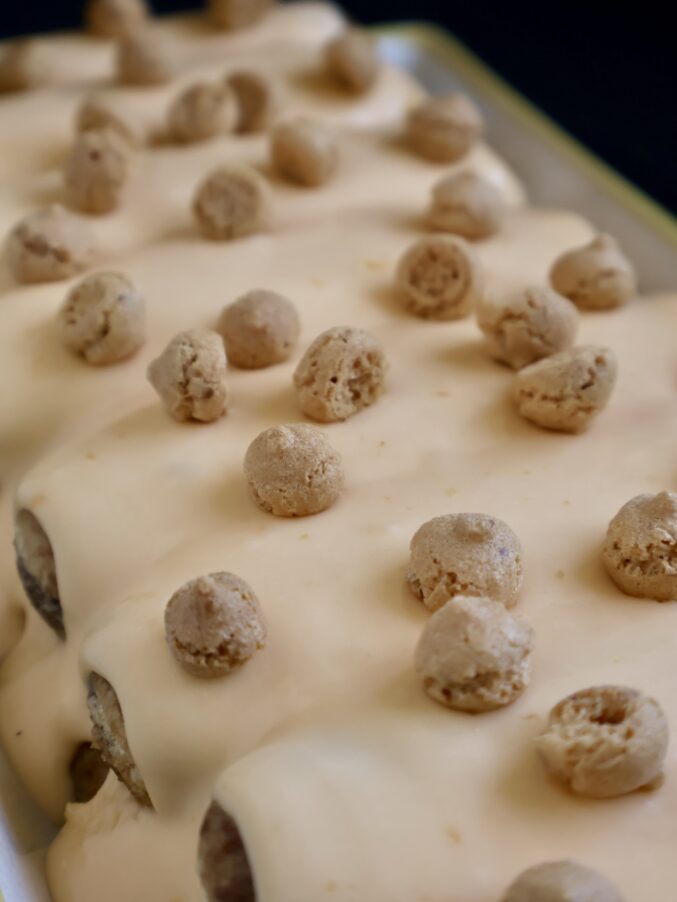 adding amaretti