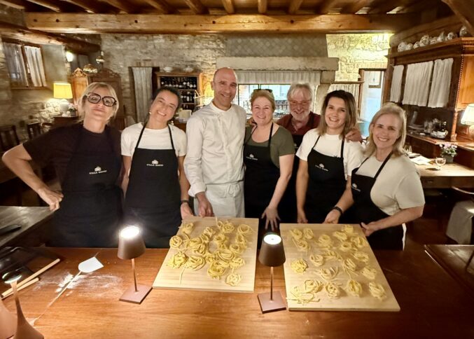 Locanda Sandi cooking class on a road trip from Venice
