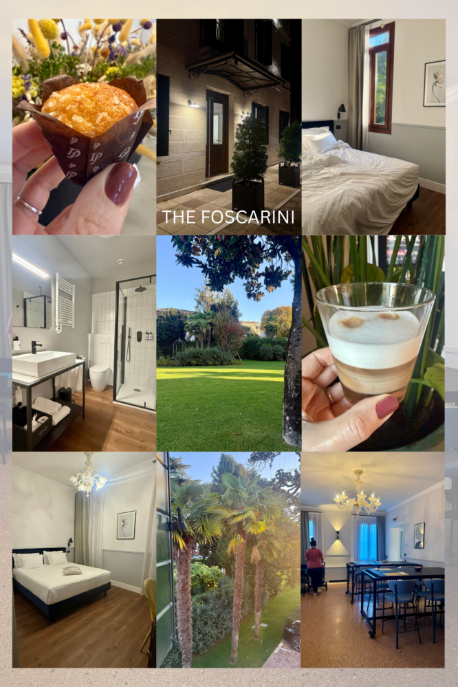 The Foscarini collage on a road trip from Venice