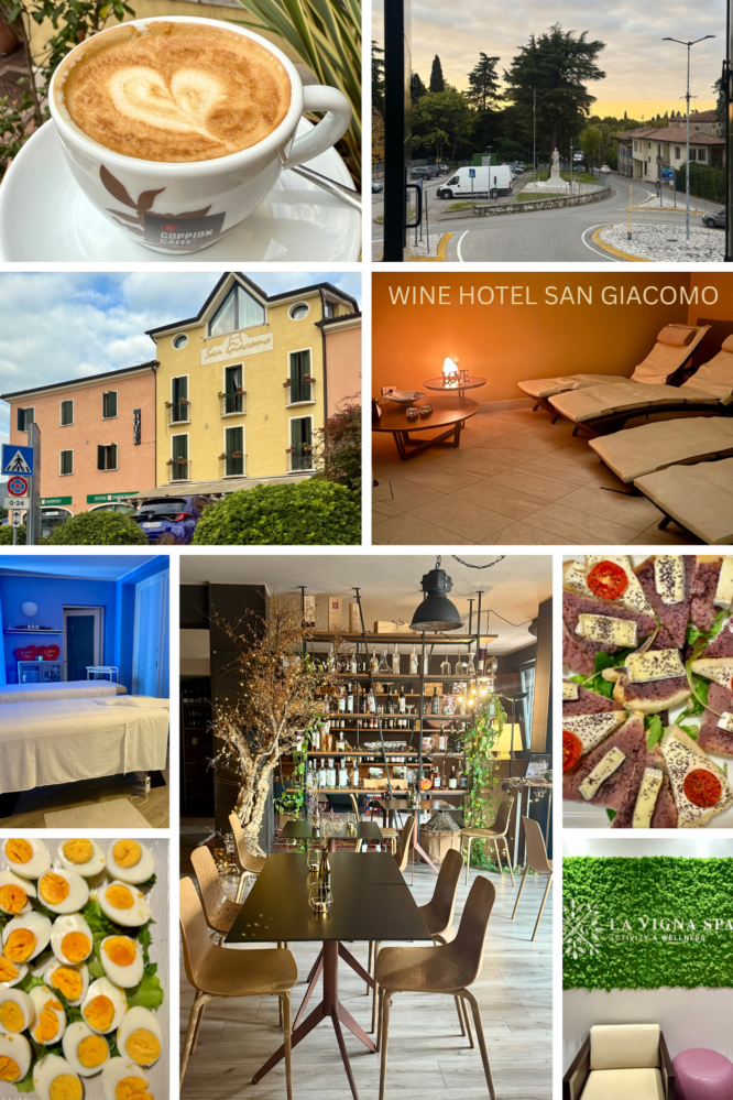 WIne Hotel San Giacomo collage