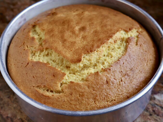 baked blender orange cake