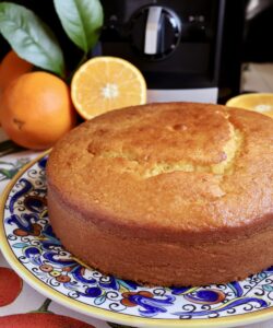 baked blender orange cake