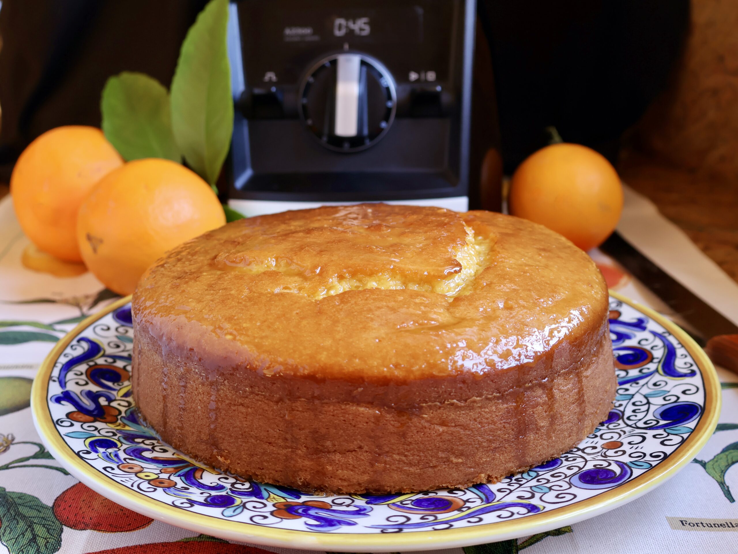blender orange cake