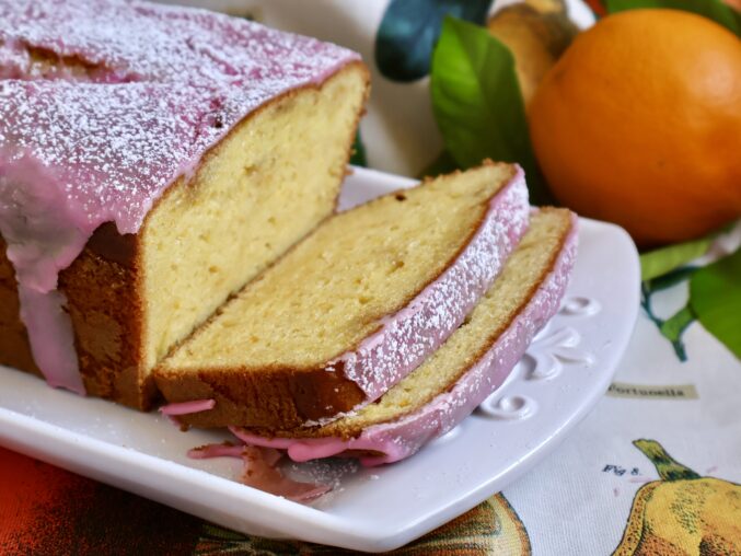 blender orange loaf cake