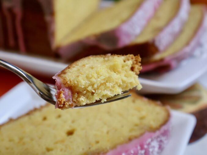 forkful of cake