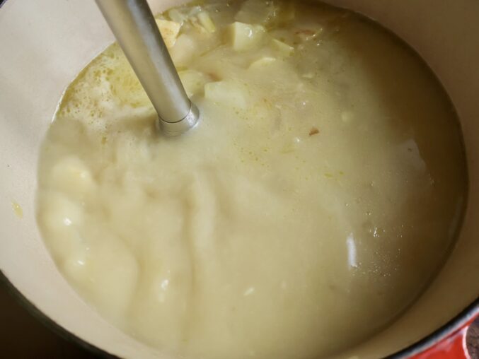using immersion blender
