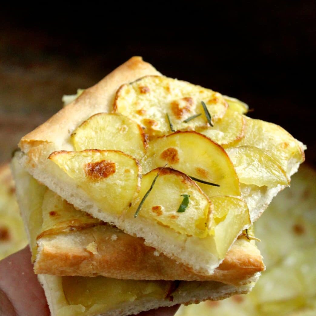Authentic Italian Potato Pizza
