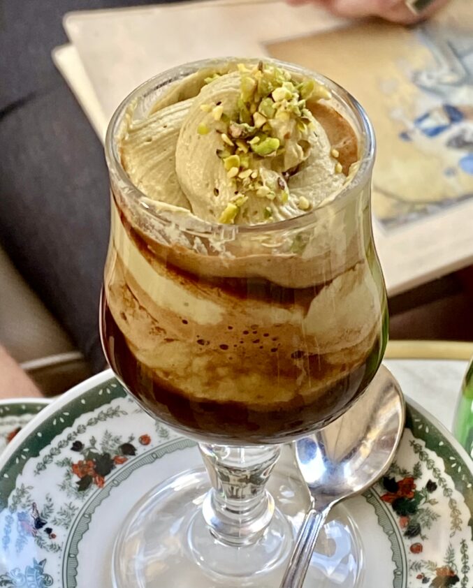 Caffe Gambrinus pistachio coffee