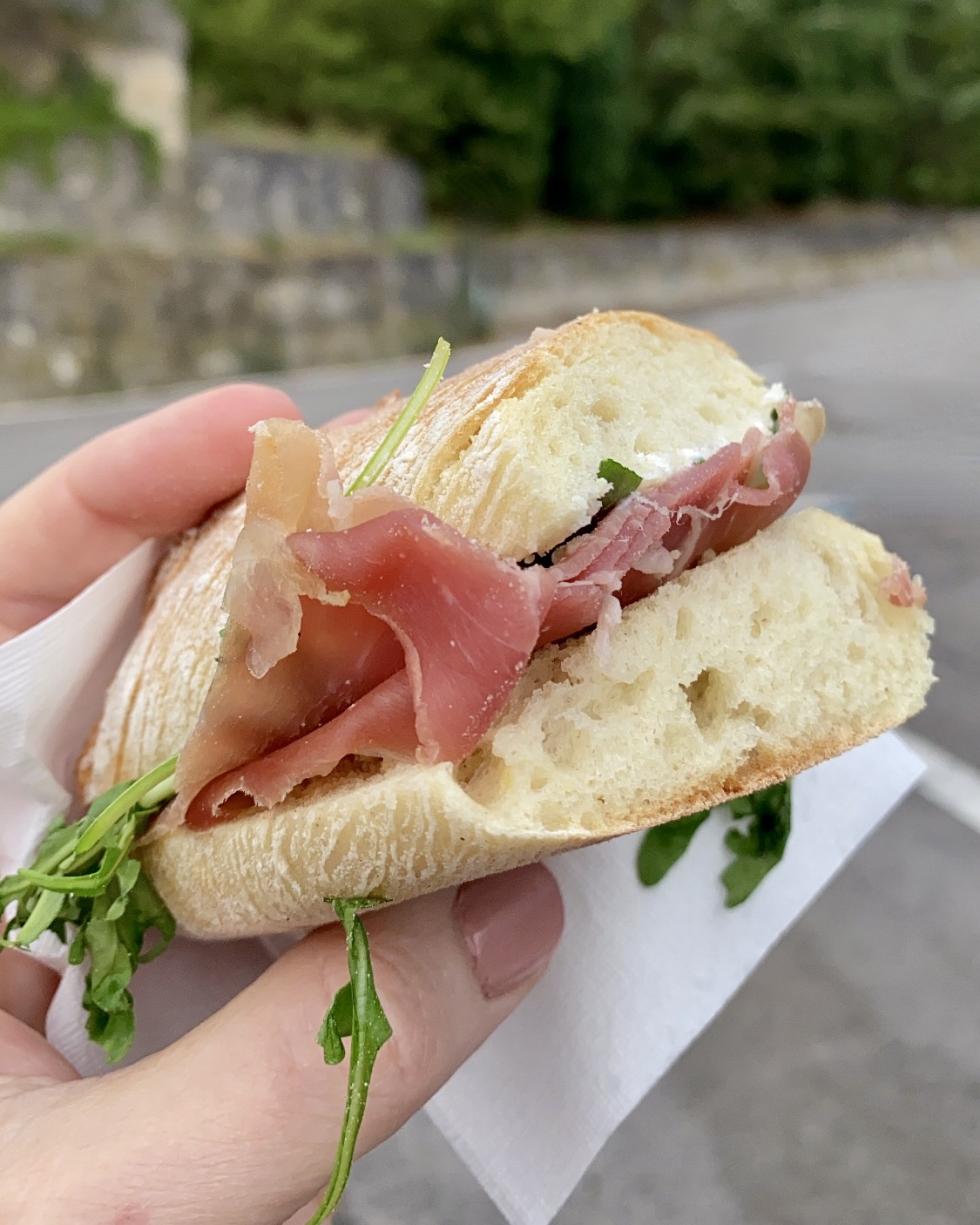 summer sandwich in Italy