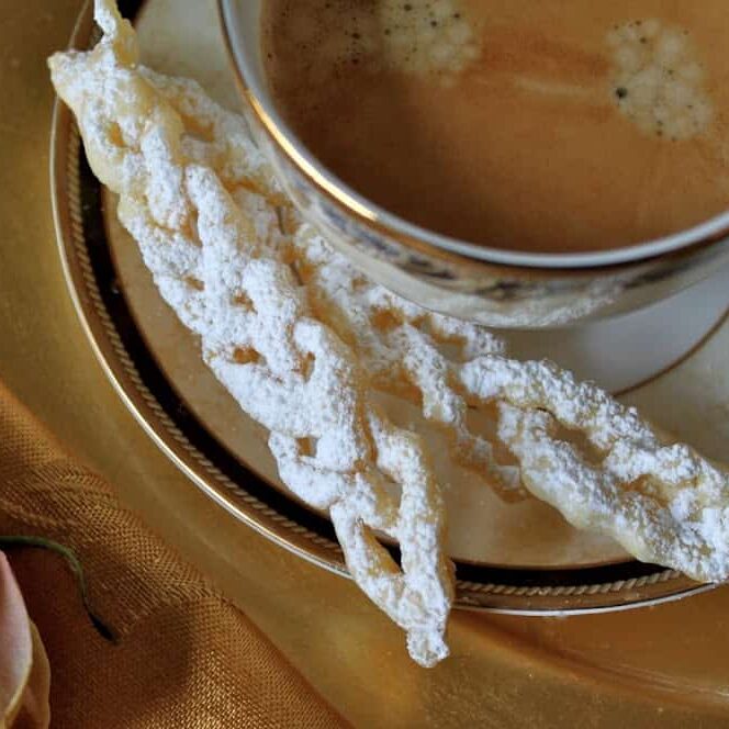 Frappe or Cioffe: Bows and Ribbons of Fried Sweetened Dough