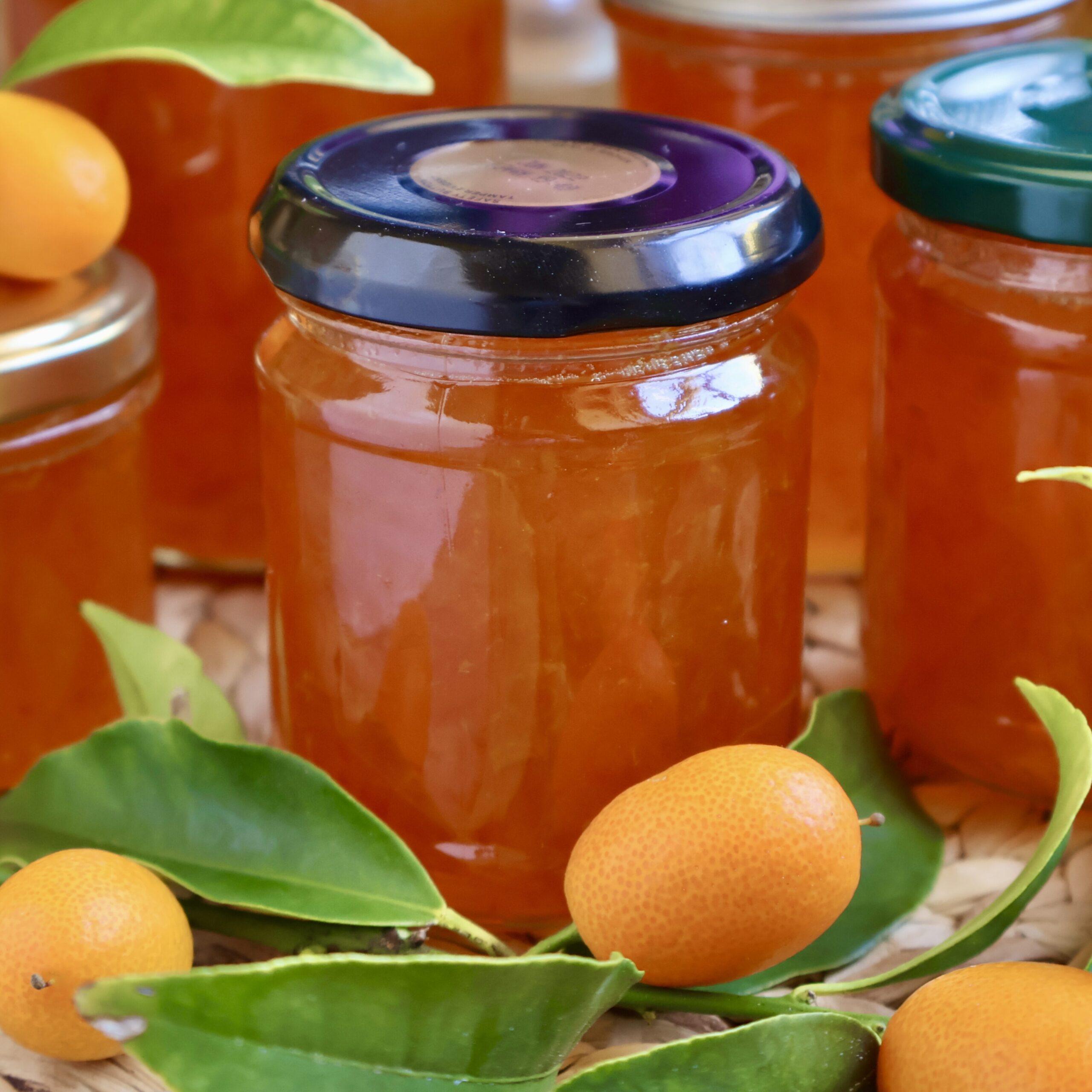 jars of kumquat jam