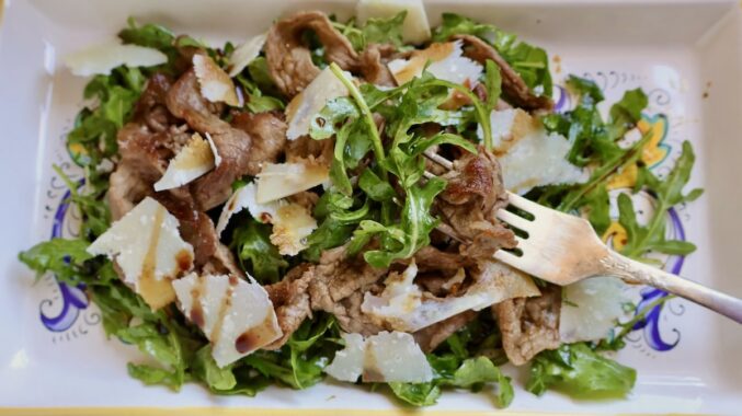 straccetti beef salad horizontal