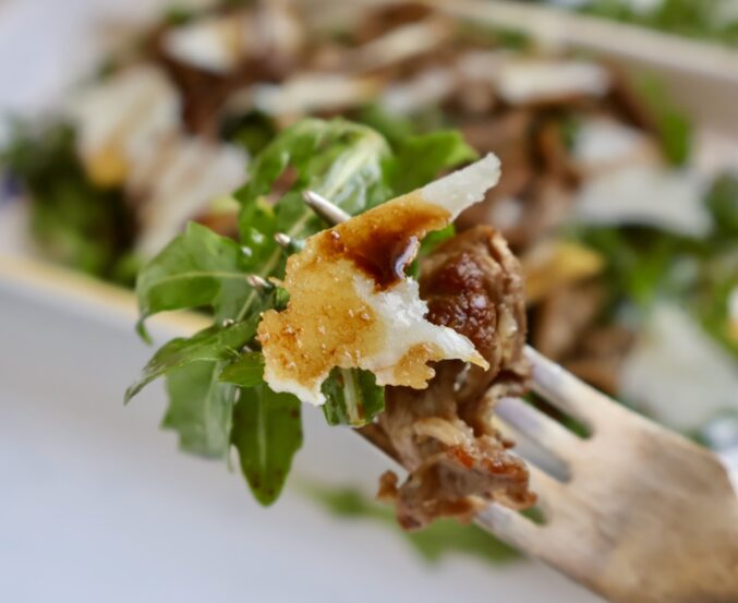 forkful of straccetti
