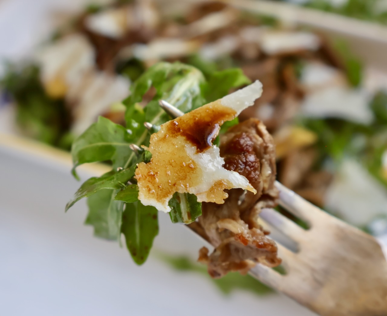 forkful of straccetti