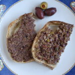tapenade toasts overhead