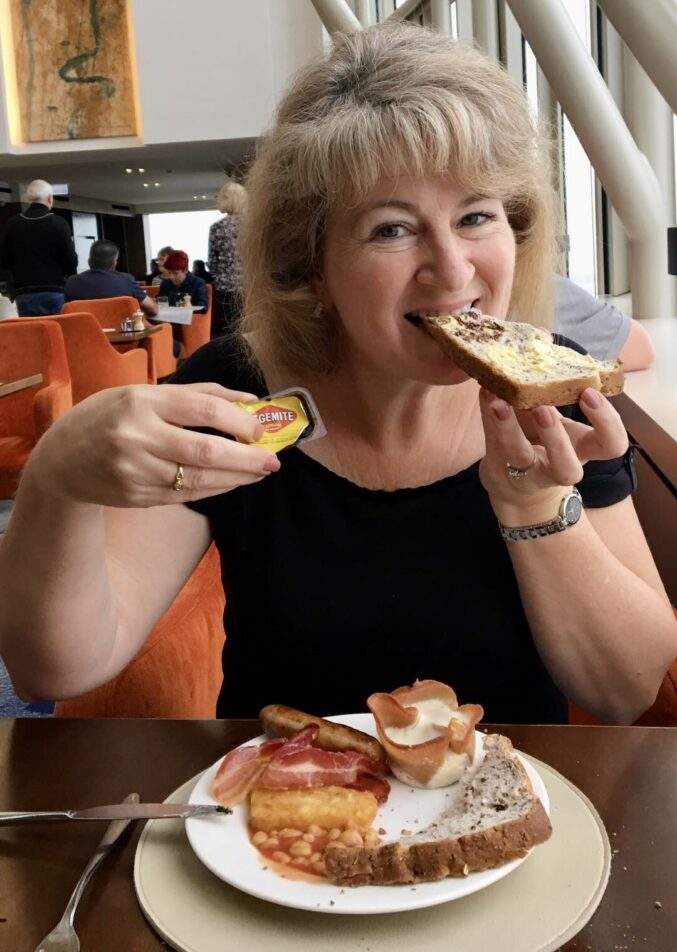 tasting vegemite