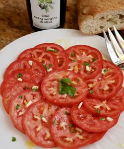 Hero Italian tomato salad