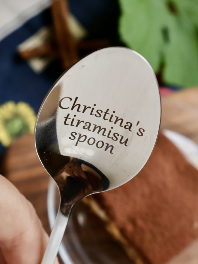 Christina's tiramisu spoon