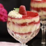 social raspberry tiramisu