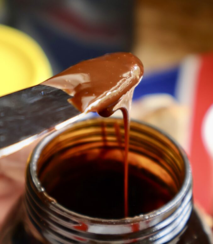 Marmite on a knife